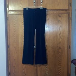 Black polka dot pants